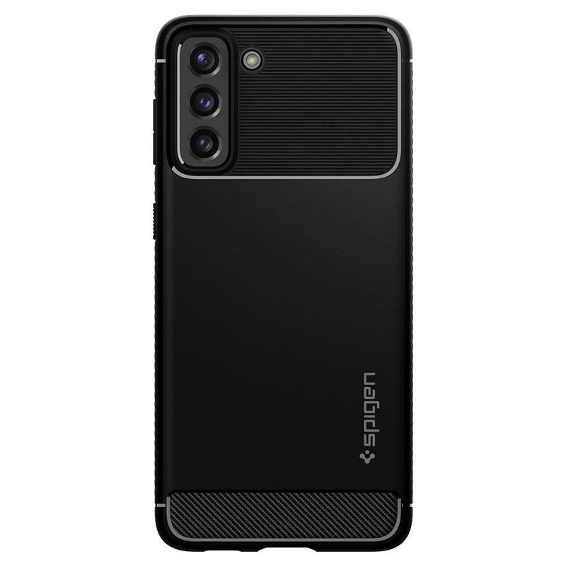 Spigen® Rugged Armor™ ACS02385 Case (Samsung Galaxy S21 Plus) matte black
