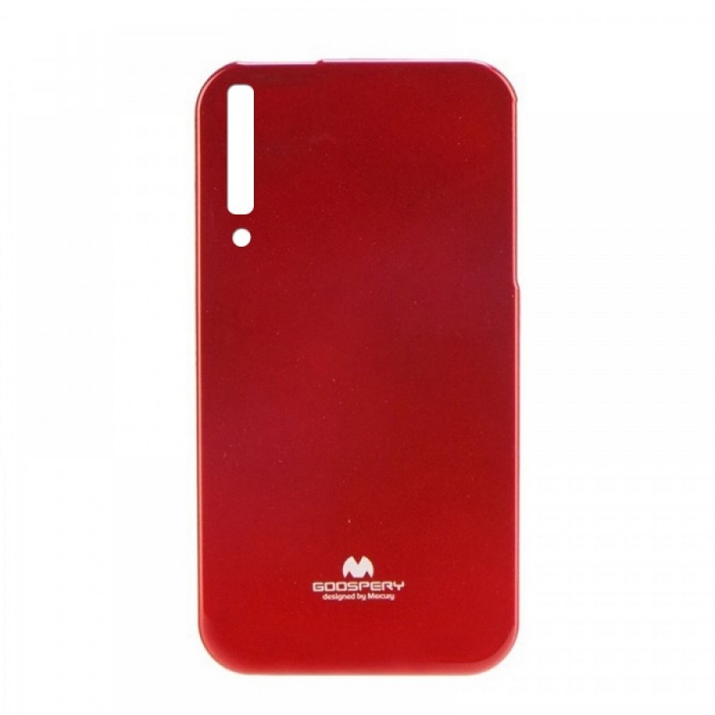 Goospery Jelly Case Back Cover (Samsung Galaxy A7 2018) red