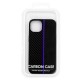 Carbon Leather TPU Case Back Cover (Samsung Galaxy A32 4G) black-blue