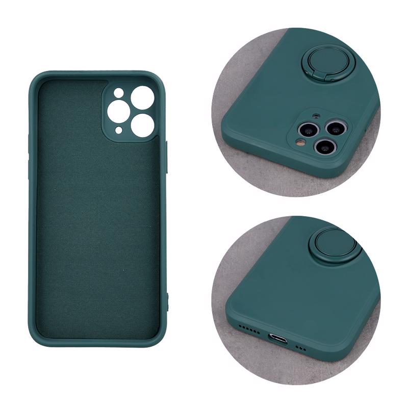 Finger Grip Case Back Cover (iPhone 13 Pro) green