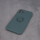 Finger Grip Case Back Cover (iPhone 13 Pro) green