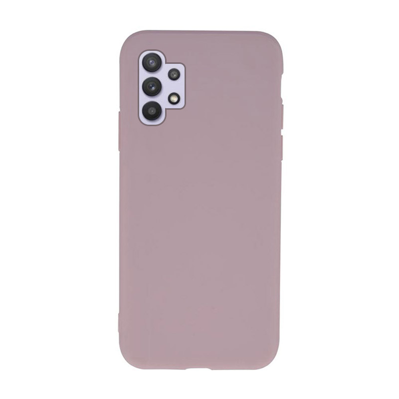 Soft Matt Case Back Cover (Samsung Galaxy A32 4G) pink
