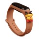 Christmas Strap Λουράκι Σιλικόνης (Xiaomi Mi Band 5 / 6) brown-stag