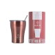 Estia Coffee Mug 350ml Save Τhe Aegean (Rose Gold)