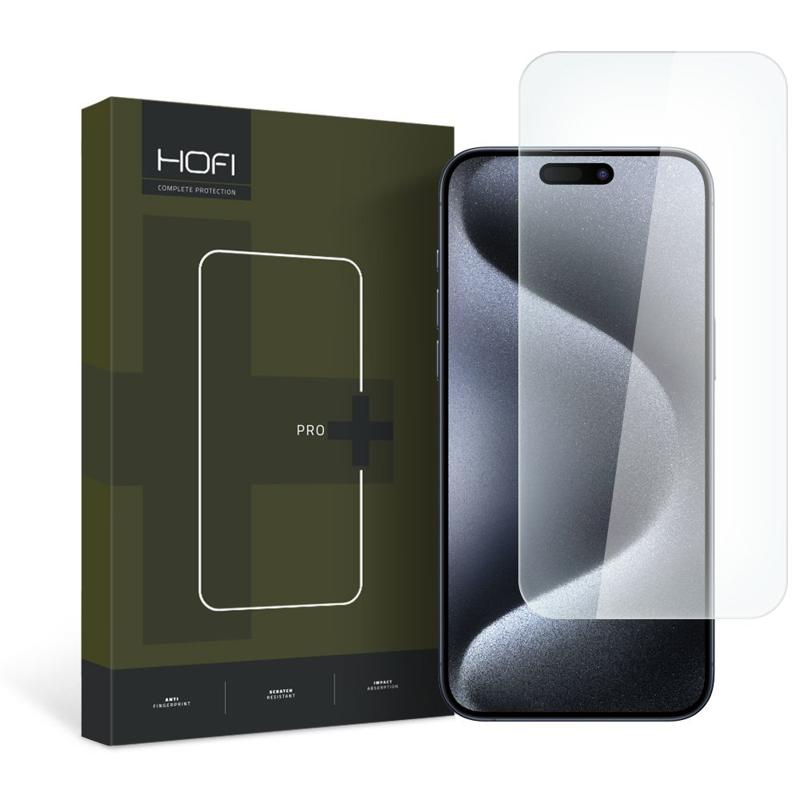 Hofi Tempered Glass Pro+ 9H (iPhone 15 Pro Max) clear