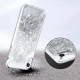 Liquid Crystal Glitter Armor Back Cover (Samsung Galaxy A70) silver