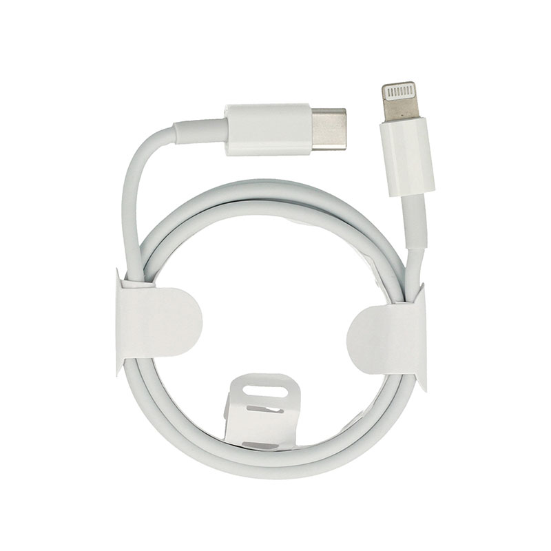 Type C to Lightning Cable 28W QC3 PD 2.0 1m (white)