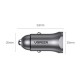 Ugreen Car Charger Type-C / USB 24W PD QC (30780) gray