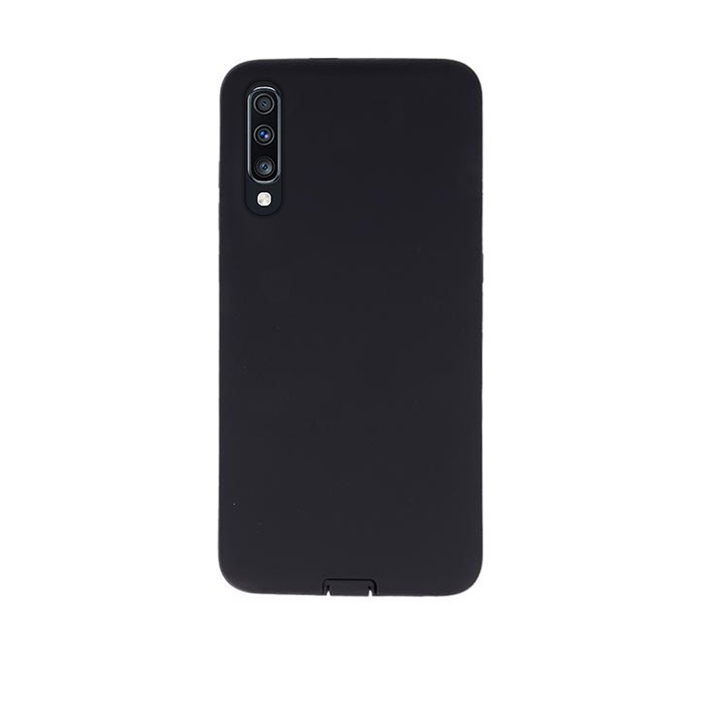 Defender Smooth Back Cover Case (Samsung Galaxy A70) black