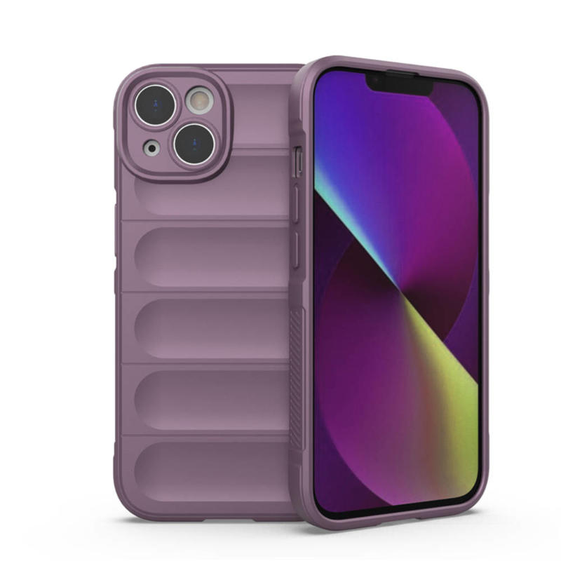 Nexeri Silky Shield Back Cover Case (iPhone 15 Plus / 14 Plus) lavender