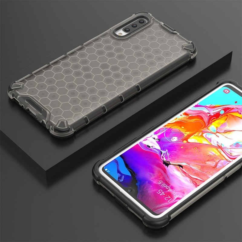 Honeycomb Armor Shell Case (Samsung Galaxy A50 / A30s) black