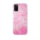 Gold Glam Back Cover Case (Samsung A02S) pink