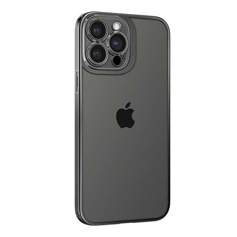 Spigen® Optik Crystal ACS03288 Case (iPhone 13 Pro) chrome-grey