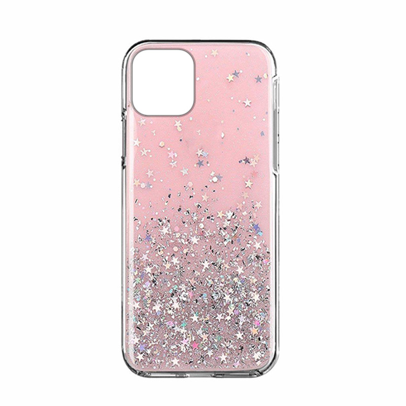 Wozinsky Star Glitter Shining Armor Back Cover (iPhone 12 / 12 Pro) pink