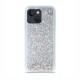 Liquid Crystal Glitter Armor Back Cover (iPhone 15 Plus / 14 Plus) silver