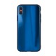 Aurora Glass Case Back Cover (Samsung Galaxy A10) blue
