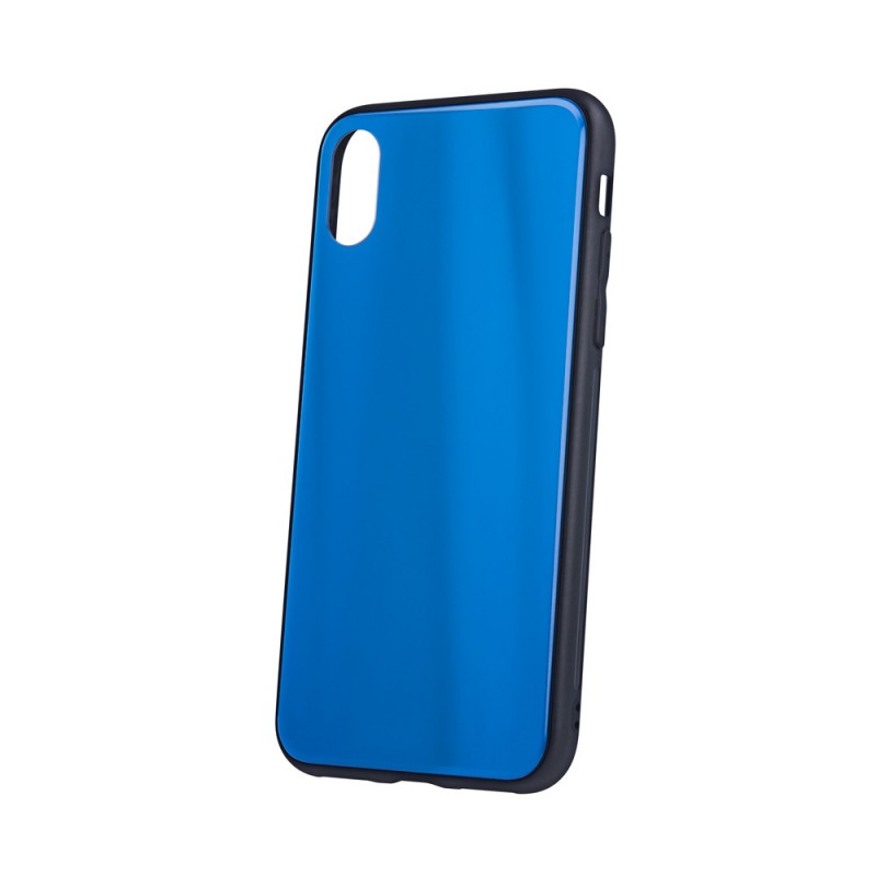 Aurora Glass Case Back Cover (Samsung Galaxy A10) blue