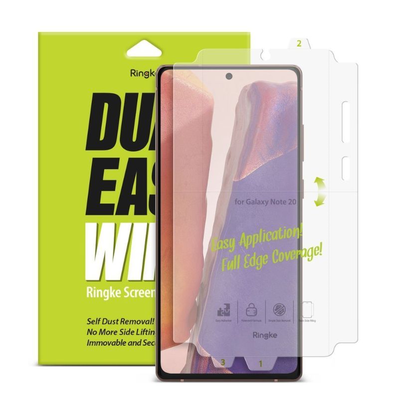 Ringke Dual Easy Wing 2x Film Screen Protector (Samsung Galaxy Note 20) (DWSG0010)