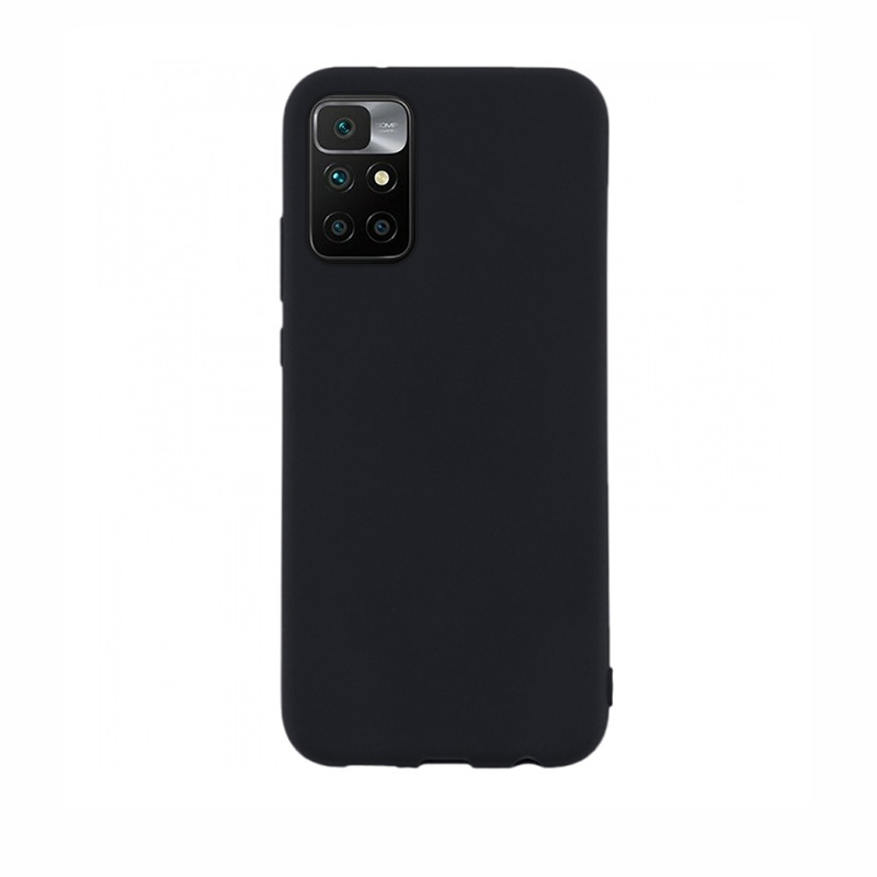 Soft Matt Case Back Cover (Xiaomi Redmi 10) black