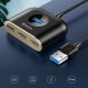 Baseus Square HUB Adapter USB 3.0 to 4 x USB 1m (CAHUB-AY01) black