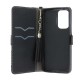 Charms Βοοκ Cover Case (Samsung Galaxy S23) black