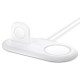 Spigen® Magfit Duo Magsafe & Apple Watch Charger Stand (white)