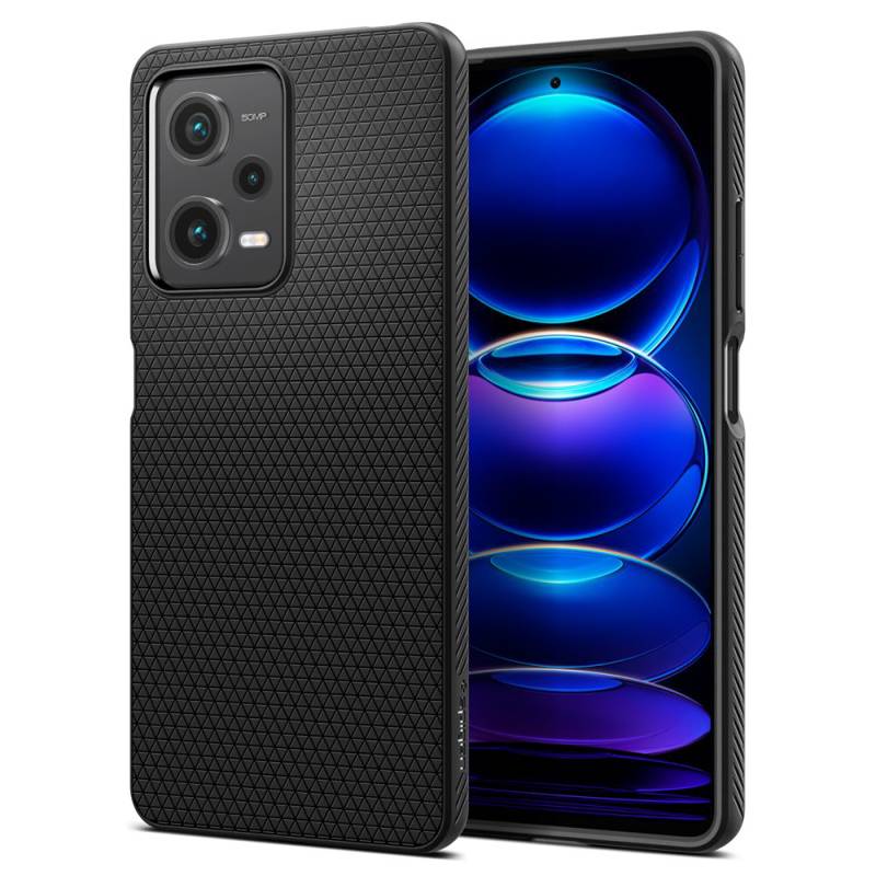 Spigen® Liquid Air™ ACS05788 Case (Xiaomi Poco X5 Pro 5G / Redmi Note 12 Pro 5G) matte black