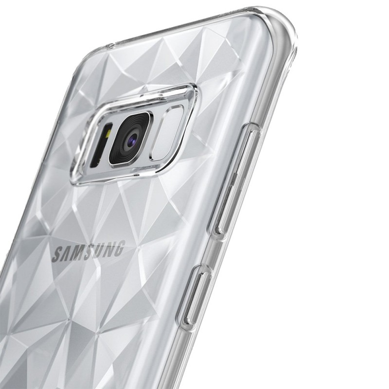Air Prism 3D Case Back Cover (Samsung Galaxy A10) clear
