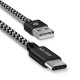 Dux Ducis Data Cable K-ONE Series Type-C 2.1A 0.25m black