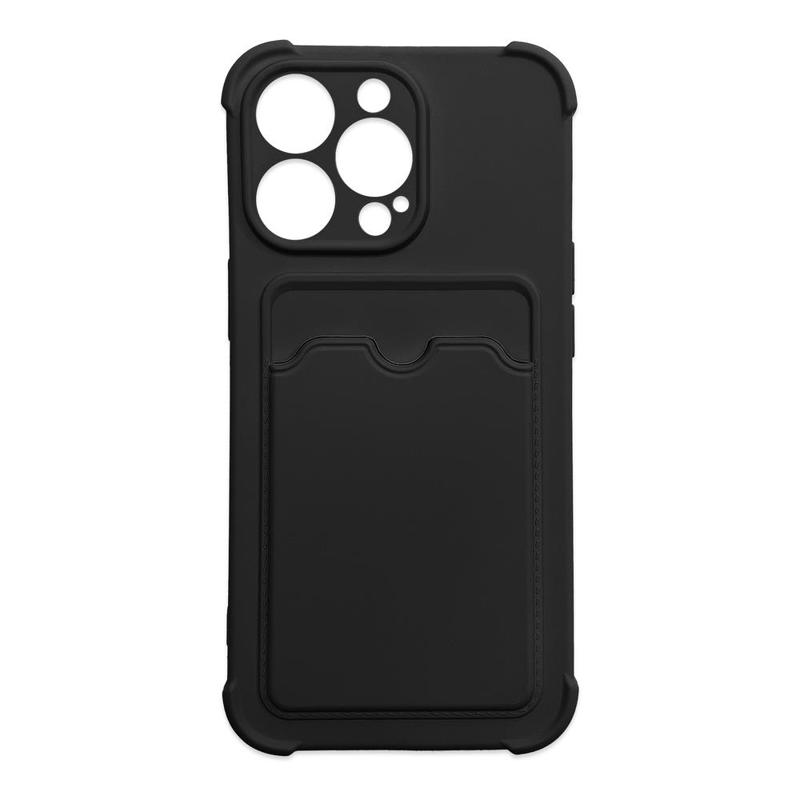 Card Armor AirBag Back Cover Case (iPhone 13 Pro Max) black