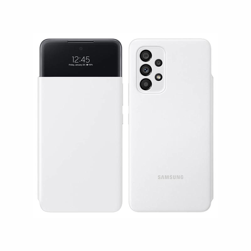 Samsung Smart S-View Wallet Cover (Samsung Galaxy A53 5G) (EF-EA536PWEGEE) white
