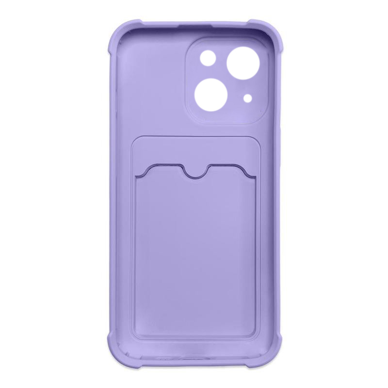 Card Armor AirBag Back Cover Case (iPhone 13 mini) purple