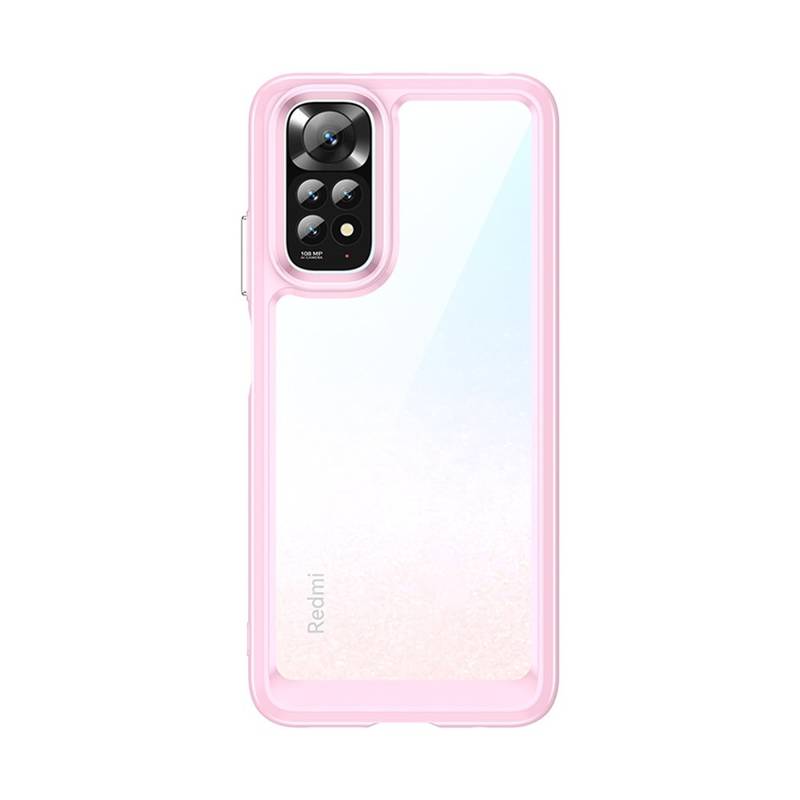 Outer Space Back Cover Case (Xiaomi Redmi Note 11 / 11S 4G) pink