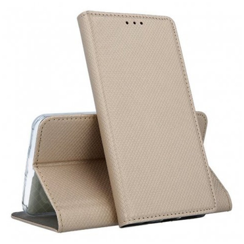 Smart Magnet Book Cover (Samsung Galaxy A70) gold