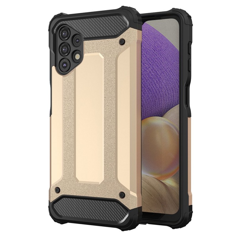 Hybrid Armor Case Rugged Cover (Samsung Galaxy A32 4G) gold