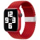 Strap Fabric Band Υφασμάτινο Λουράκι (Apple Watch) (42/44/45/49mm) red