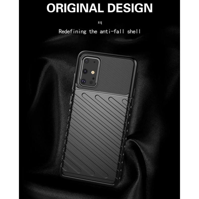 Anti-shock Thunder Case Rugged Cover (Samsung Galaxy A41) black