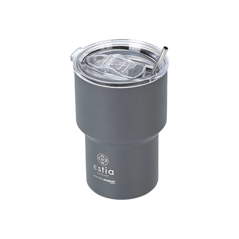 Estia Coffee Mug Lite 400ml Save Τhe Aegean (Fjord Grey)