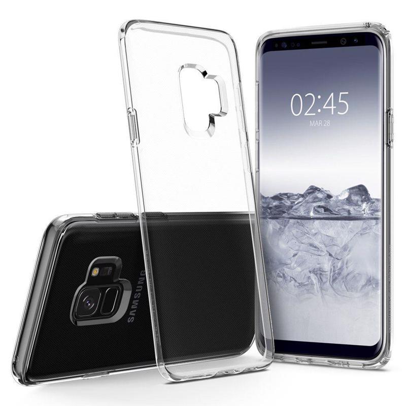 Spigen® Liquid Crystal™ 592CS22826 Case (Samsung Galaxy S9) crystal clear