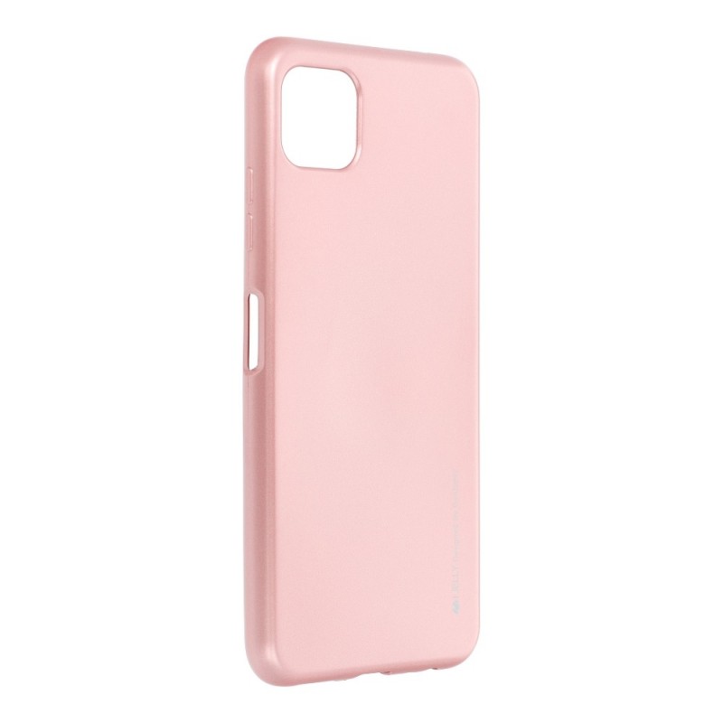 Goospery i-Jelly Case Back Cover (Samsung Galaxy A22 5G) rose-gold