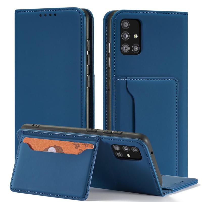 Wallet Card Holder Book Case (Xiaomi Redmi Note 11 Pro 5G / 4G) blue