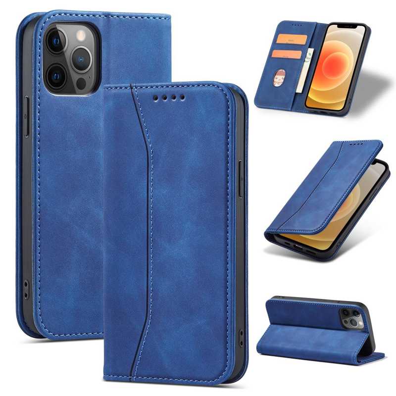 Magnet Fancy Wallet Case (Samsung Galaxy A23) blue