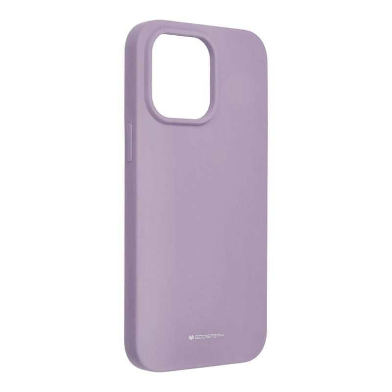 Mercury Silicone Matt Cover (iPhone 14 Pro Max) lavender