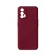 Silicone Soft Case Back Cover (Realme GT 5G) burgundy