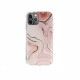 Vennus Marble Stone Case Design 4 (iPhone 11 Pro) pink