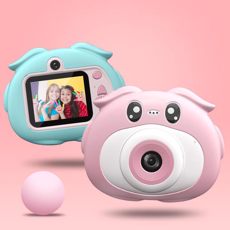 Παιδική Ψηφιακή Camera Cute Cartoon 1080P (pink)