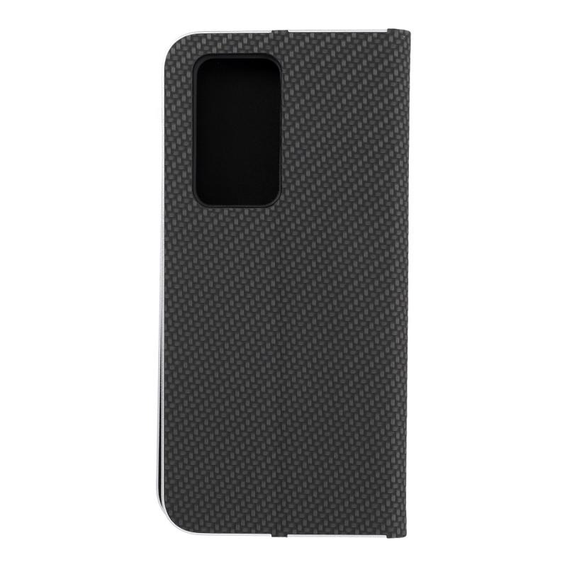 Luna Carbon Book Cover Case (Huawei P40 Pro) black