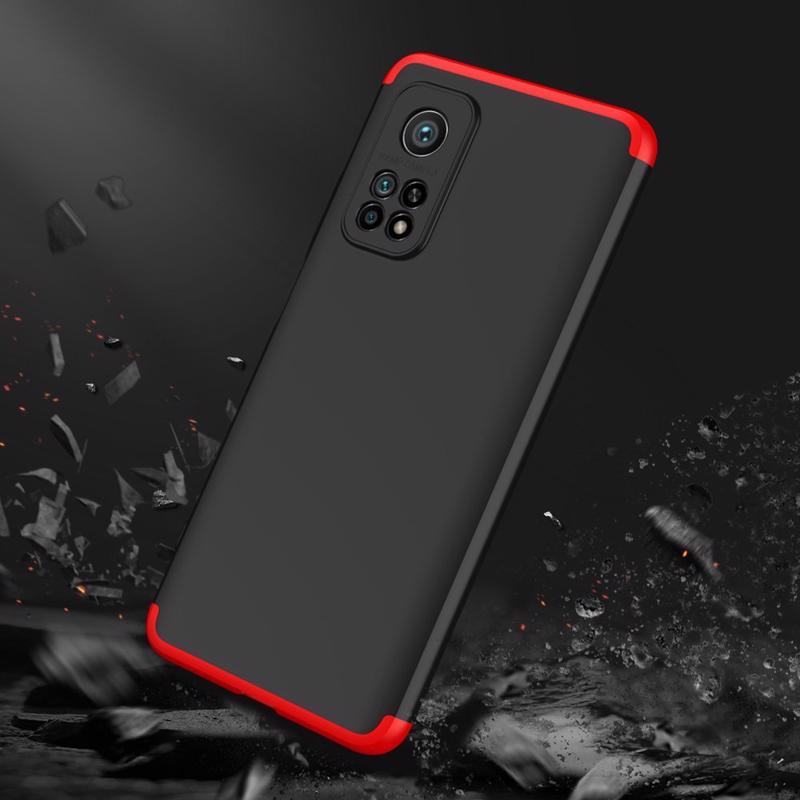 GKK 360 Full Body Cover (Xiaomi Mi 10T / 10T Pro) black-red