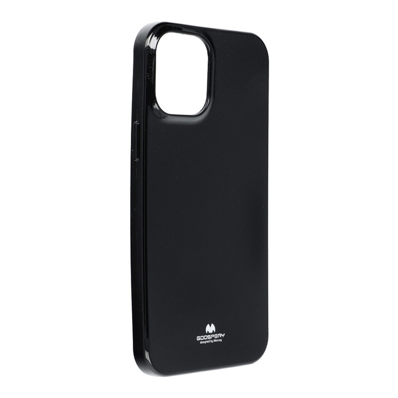 Goospery Jelly Case Back Cover (iPhone 12 Pro Max) black