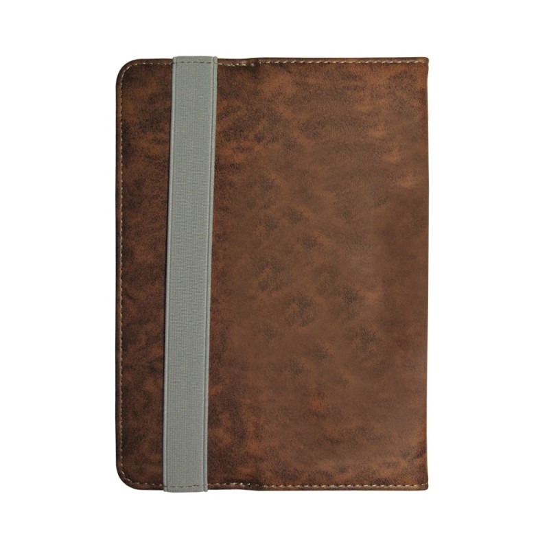 Tablet Racer Leather Book Case (Universal 7") brown